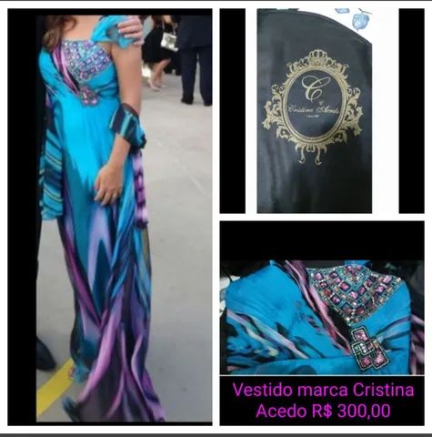 Vestido de festa Cristina Acedo