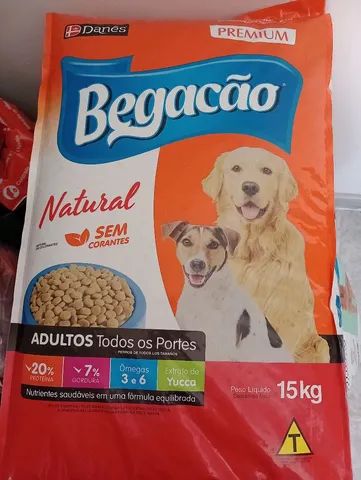 Ração Begacao 15 kg 