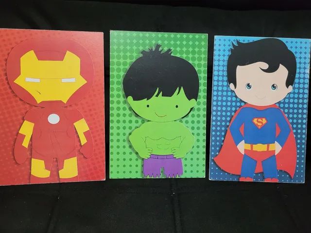 QUADROS DE SUPER HEROIS64994172270978120