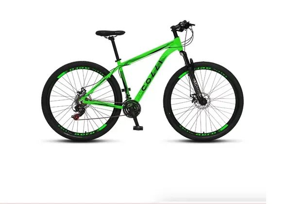 Bicicleta Colli GPS Aro-20 Com Dupla Suspensão, 36 Raias e 21