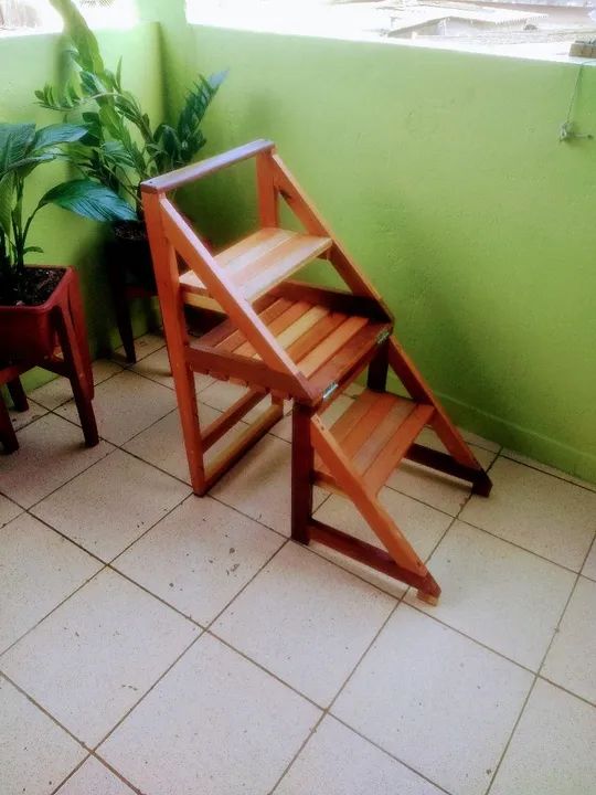 Cadeira escada 2em1  - Foto 4