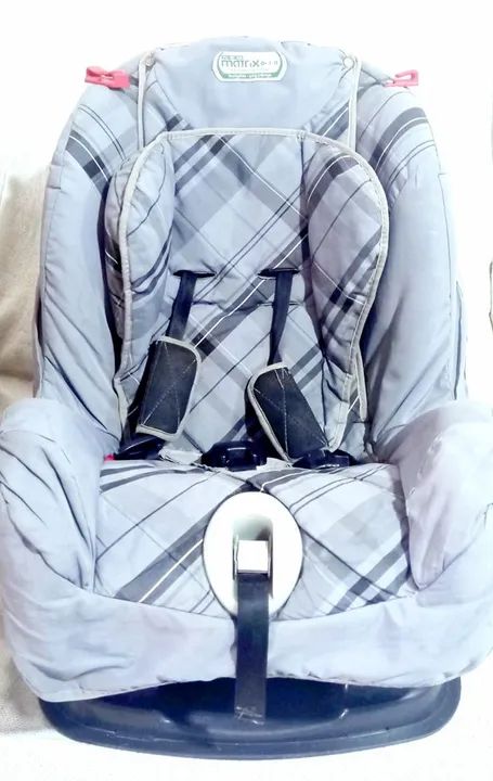 CADEIRINHA INFANTIL BURIGOTT NEOMATRIX, 0 A 25 KG, HIGIENIZADA + ACENTO DE 4 A 6 ANOSO