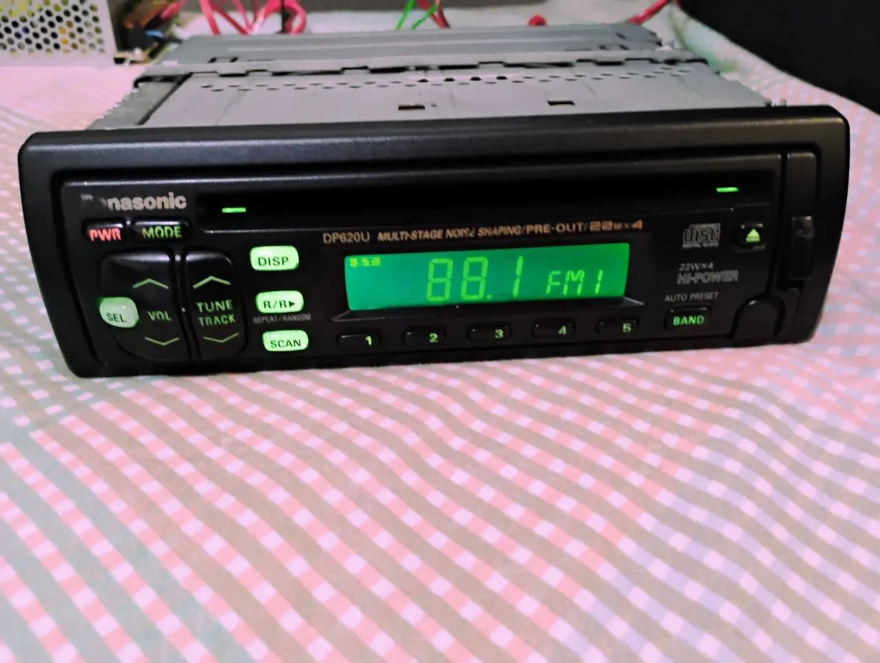 Cd automotivo Panasonic dp620u - Foto 5