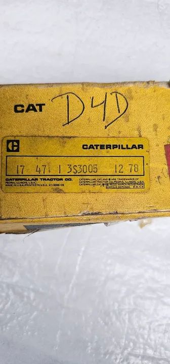 Trator esteira carregadeira rodas caterpillar eixo bomba novo original 3S3005 - Foto 6