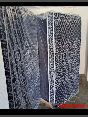 Cama box solteiro, espuma D28 selada. - Foto 5