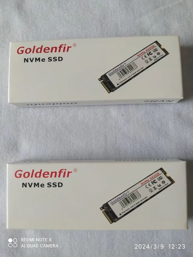 SSD NVME M2 512GB GOLDENFIR NOVO