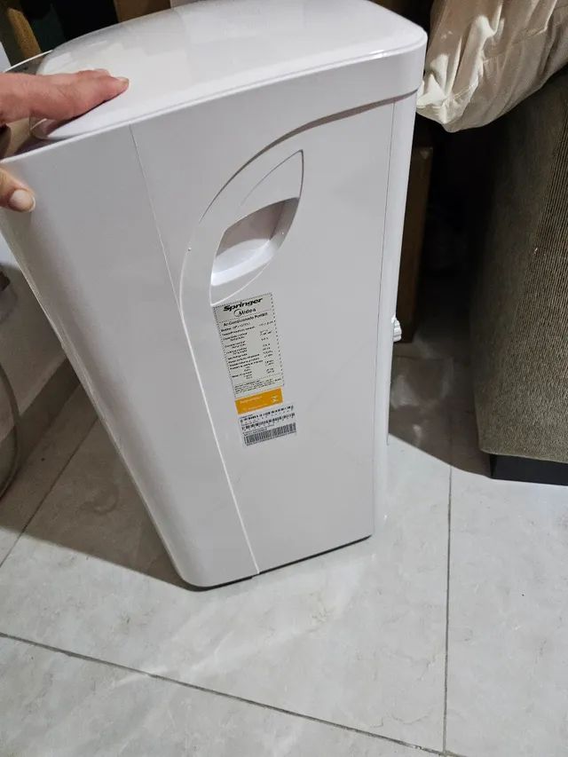 Ar condicionado portátil Springer Midea 12.000BTUs 127v Usado 1 vez - Foto 4