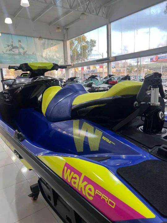 JET SKI SEA DOO WAKE 230 PRÓ 2020, Todo Original, Casco ST-3, Som, Troco/PARCELO 36x - Foto 9