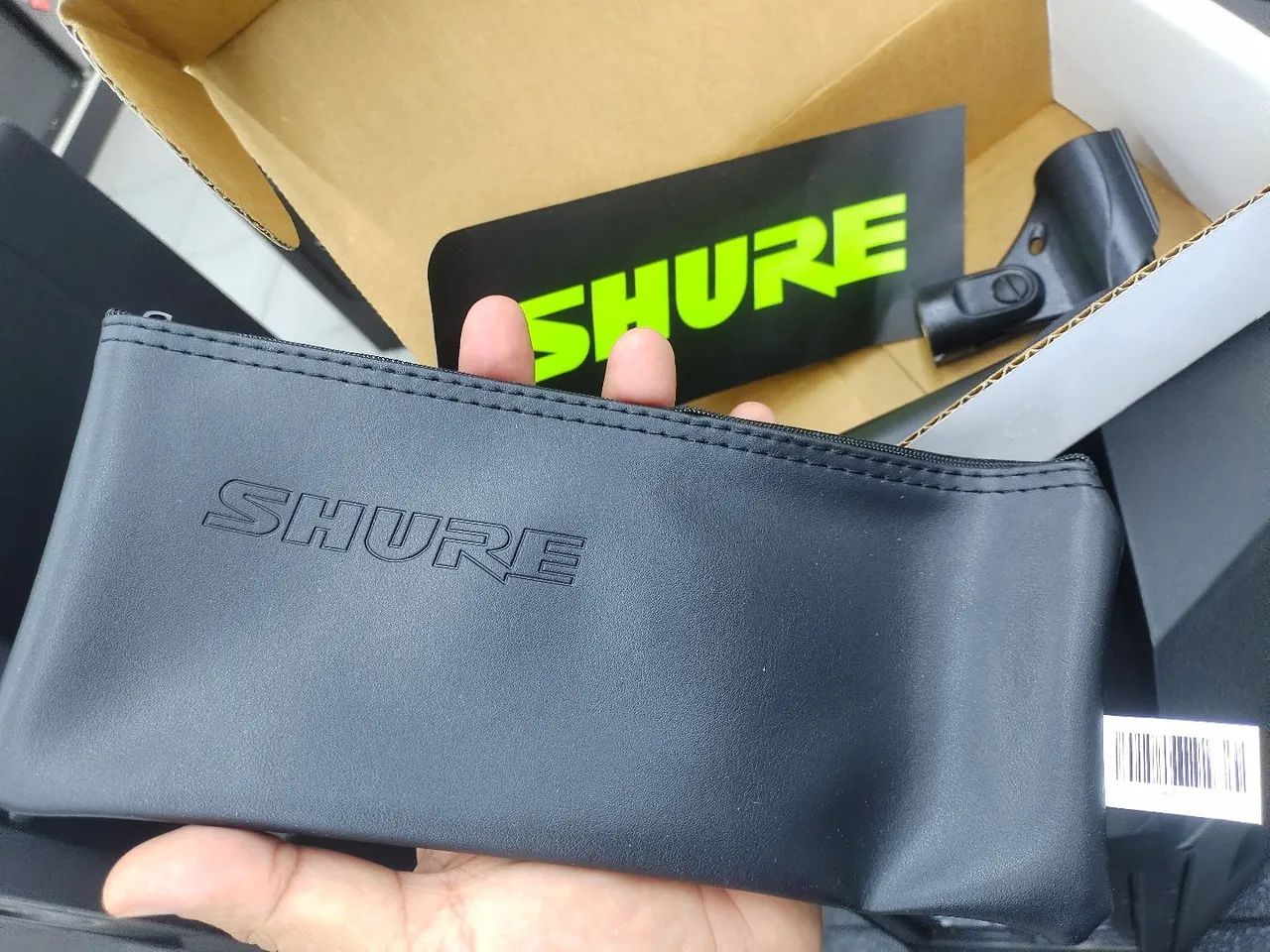 Microfone Shure SM58 original (novo na Loja) - Foto 5
