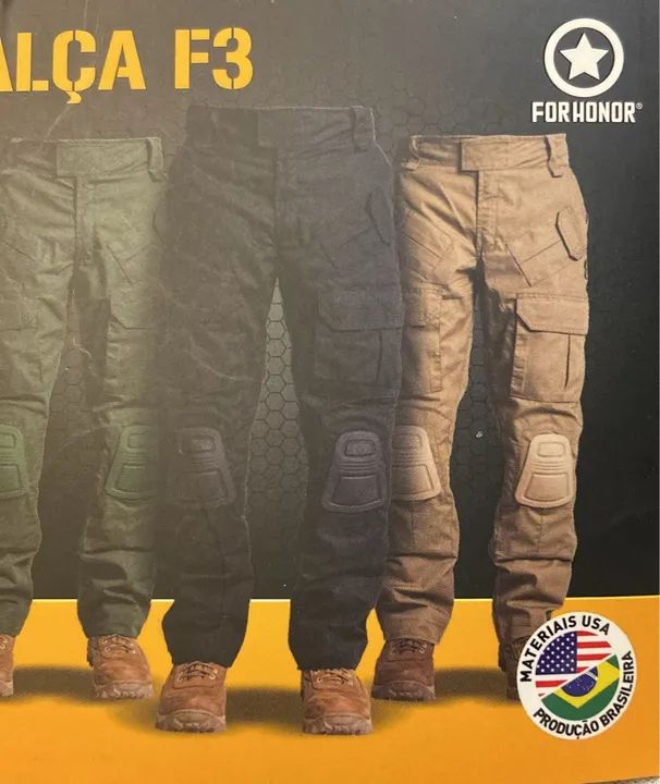 Calça Tática F3 - For Honor - Unissex