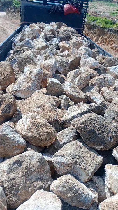 Pedras moledo limpa estoque 