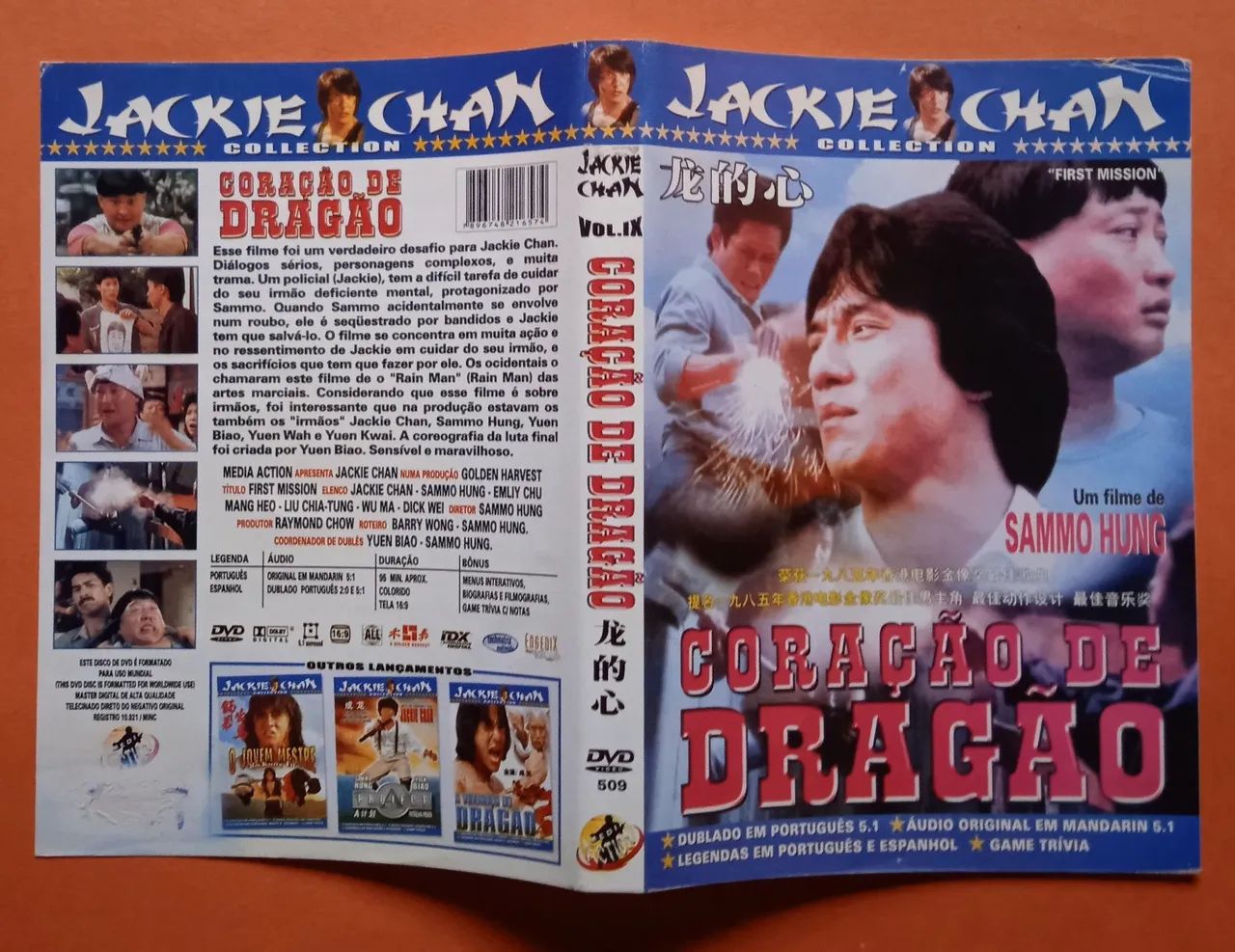 Dvd Coração de Dragão - Jackie Chan  - Foto 3