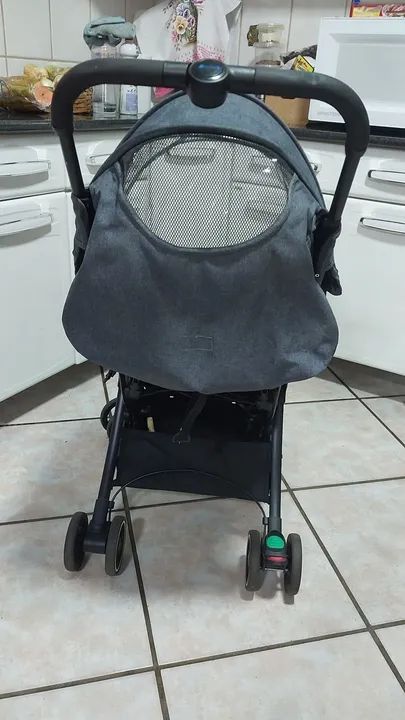 Carrinho de bebê it Burigotto - cinza 0 a 15kg - Foto 3
