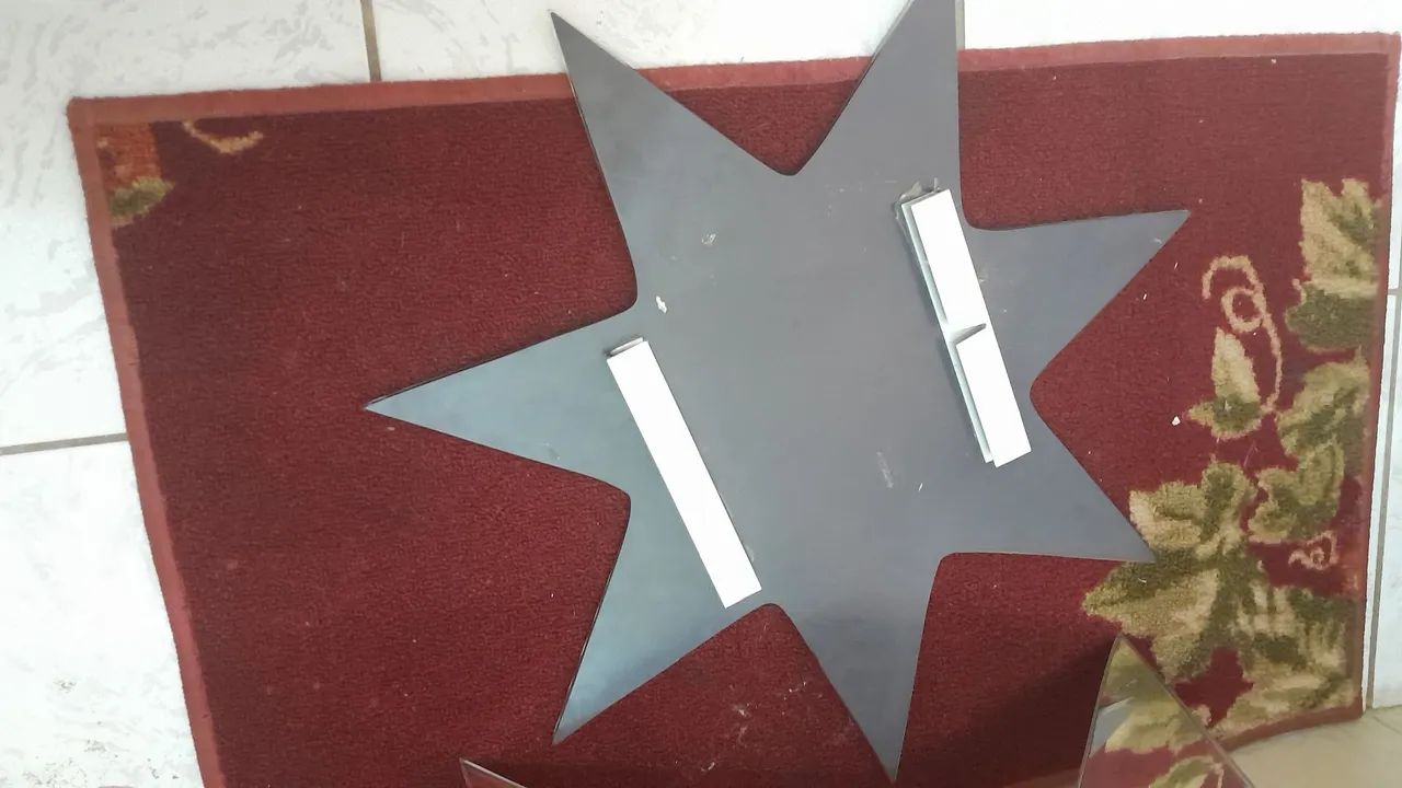 2 espelhos estrelas grande - Foto 3