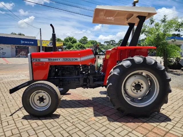 Trator Agrícola MF Massey Ferguson 265 4x2, Ano 1986, 5800 horas, Eixo Baixo - Foto 6