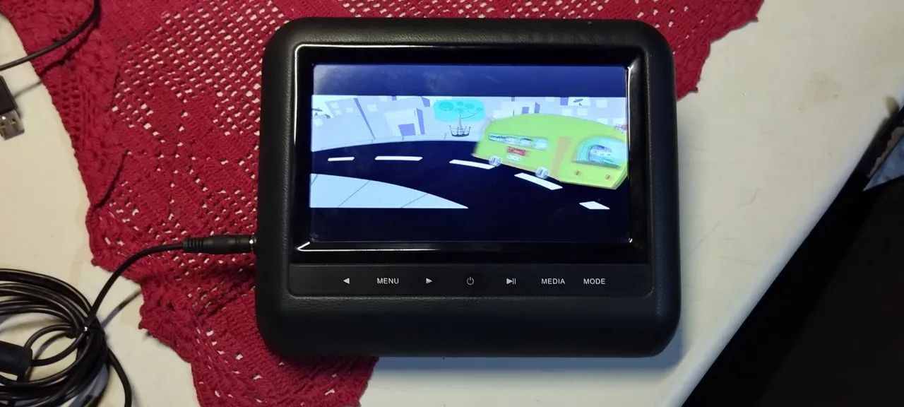 Tela LCD para carro ( com DVD ) Player