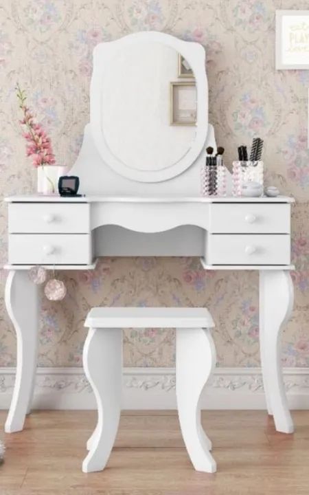 Penteadeira Princesa Rosa - Nova na caixa de fábrica  - Foto 2