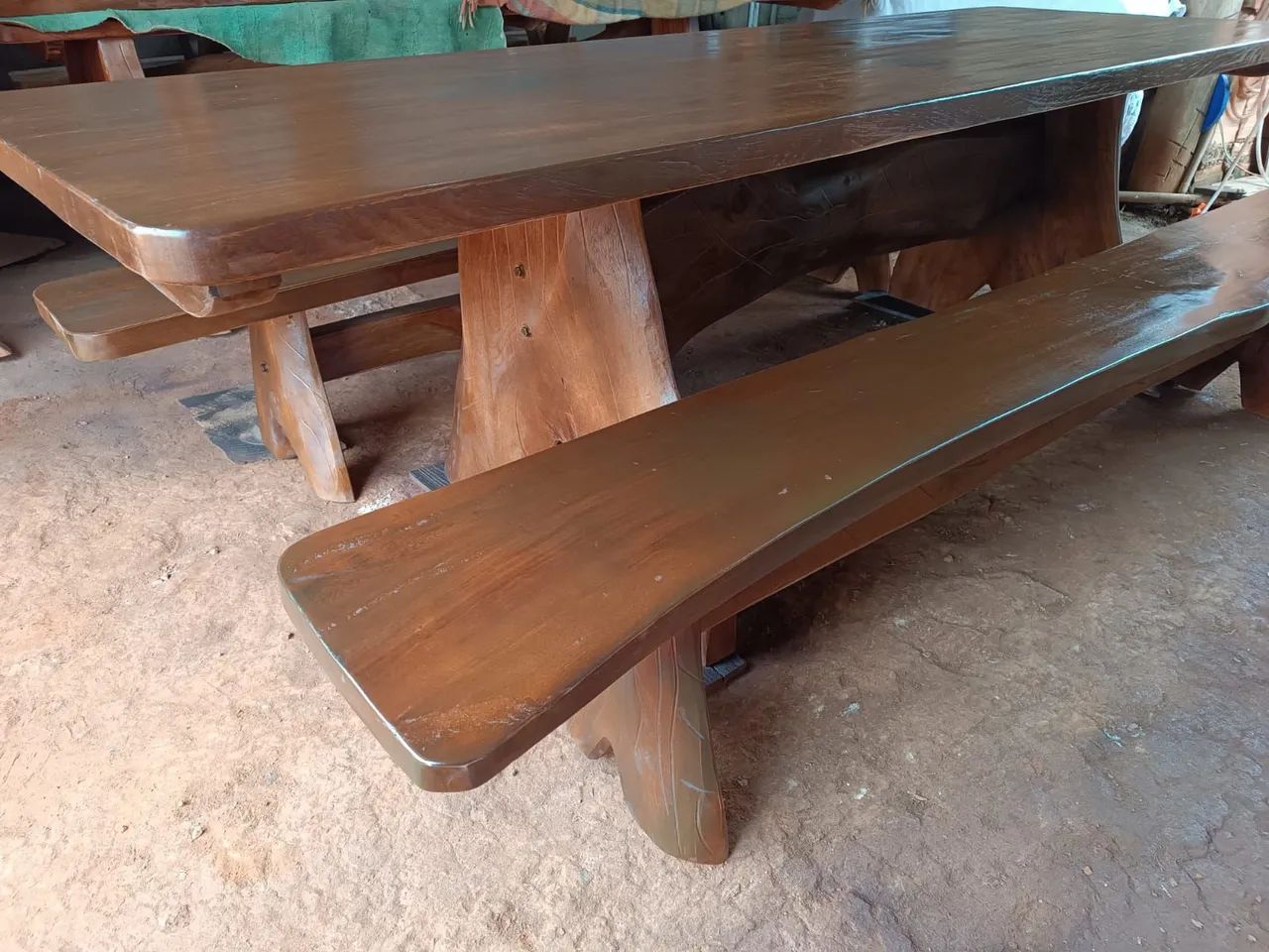 Mesa rustica 2.5x0.90  - Foto 2