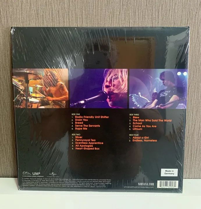 LP Vinil - Nirvana Live And Loud - Duplo - Foto 3