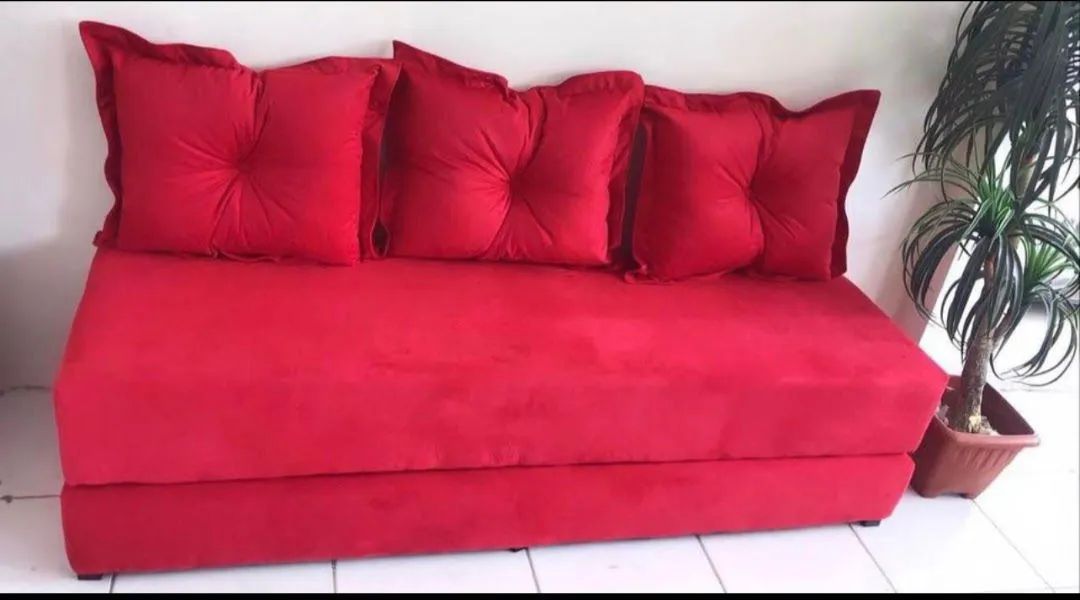 Sofá Cama 3 lugares - direto de fábrica  - Foto 4