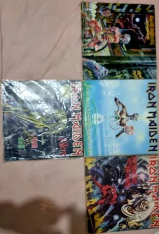 4 LPs. Disco Vinil.... Iron Maiden - Foto 2