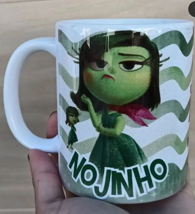 Caneca Personalizada Divertida - Personagens do Filme Divertida Mente - Foto 3