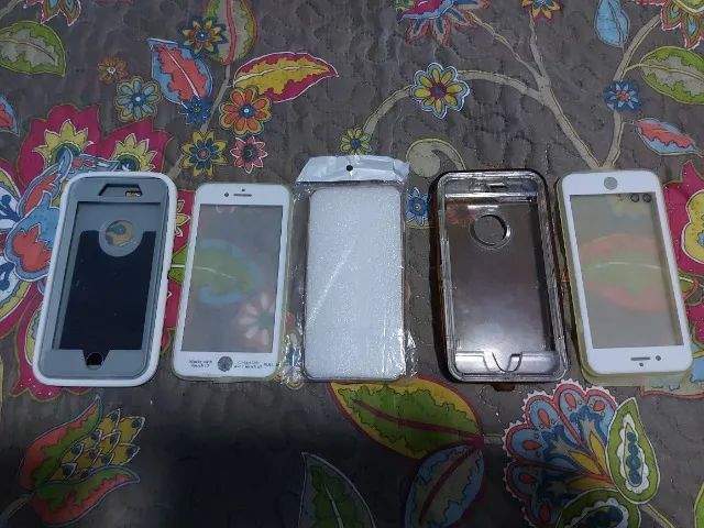 5 capas, cases, para iphone 8 Plus, todas importadas - Foto 2