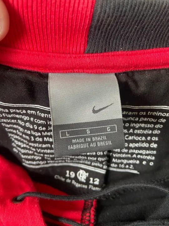 Camisa Flamengo Papagaio de Vintém Nike G RARIDADE - Foto 4