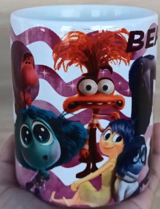 Caneca Personalizada Divertida - Personagens do Filme Divertida Mente - Foto 6