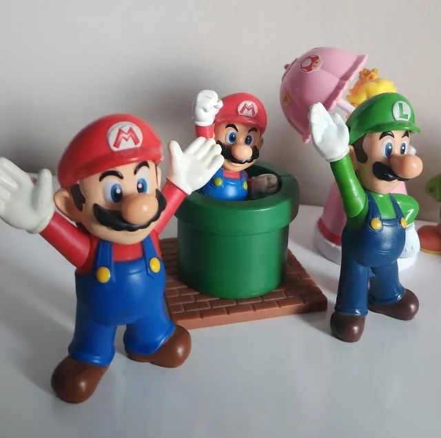 Super Mário Coleção Rara McDonalds 2014 e 2016 - Foto 2