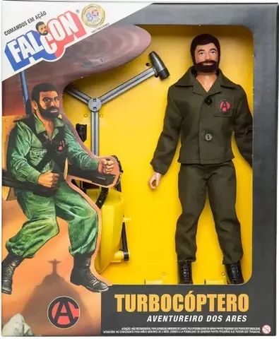 Boneco Falcon - Turbocóptero