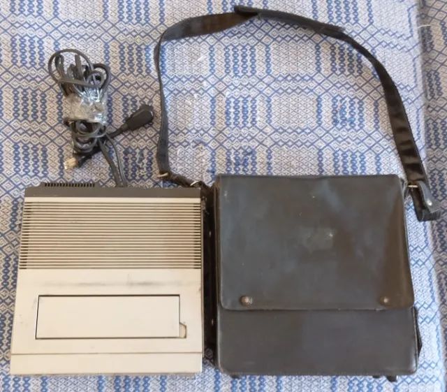 ( Leia ) Vídeo Cassete Portátil Panasonic PV-6000 + Receiver + Bolsa - Foto 5