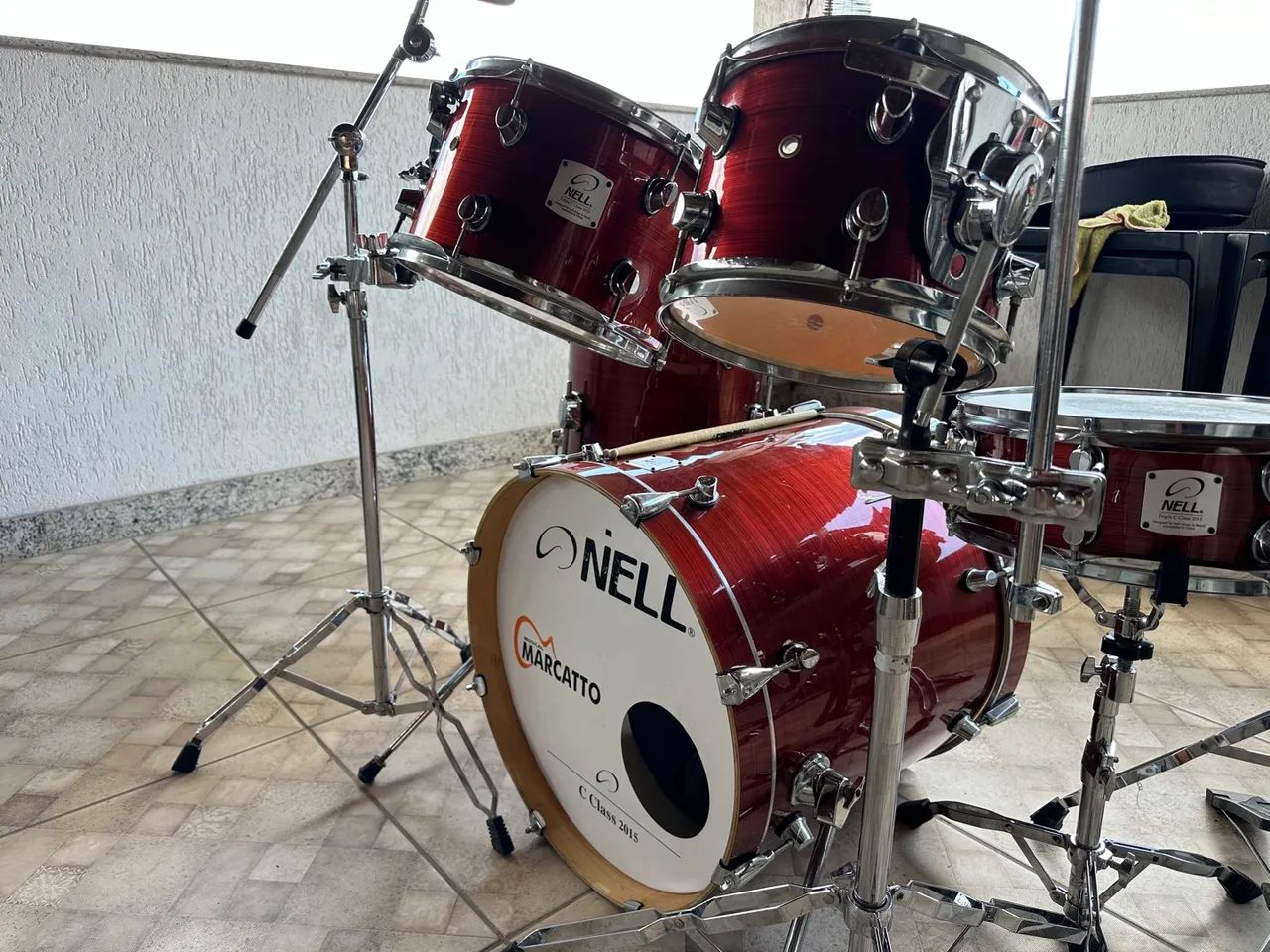 Bateria Completa Nell Marcatto C-Class 2018