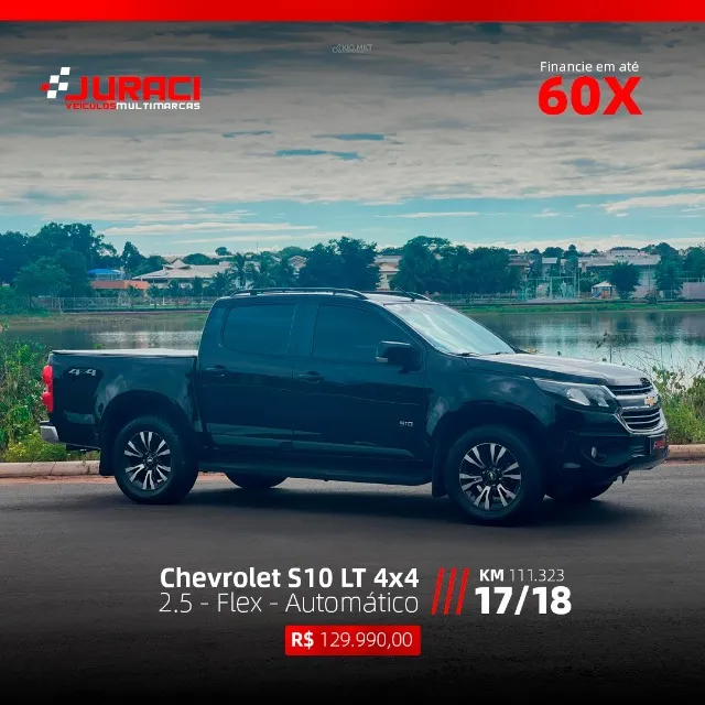 CHEVROLET S10 LT 4x4 2.5 FLEX 2017 2018