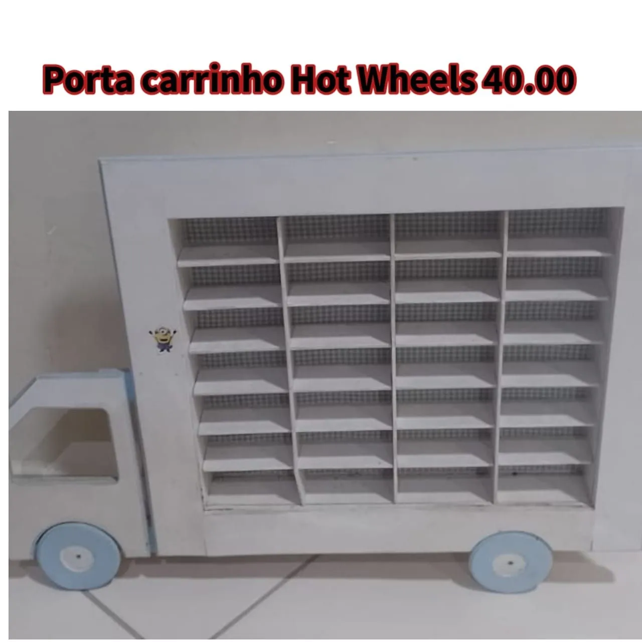 Porta carrinho e tapete e.v.a
