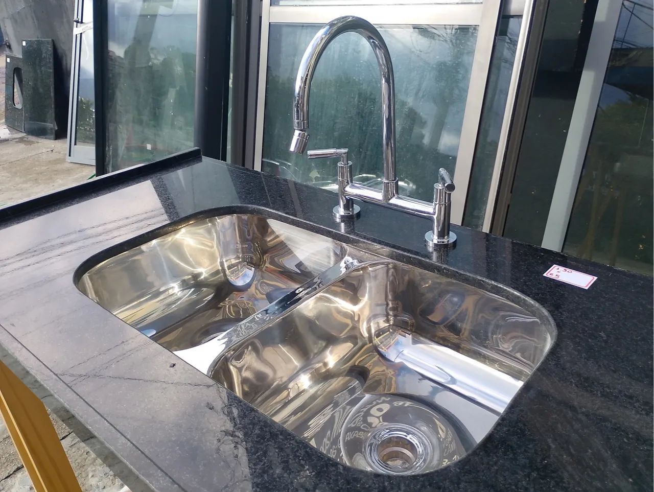 Pia de cozinha São Gabriel Cuba dupla de 2,5 mts   - Foto 2