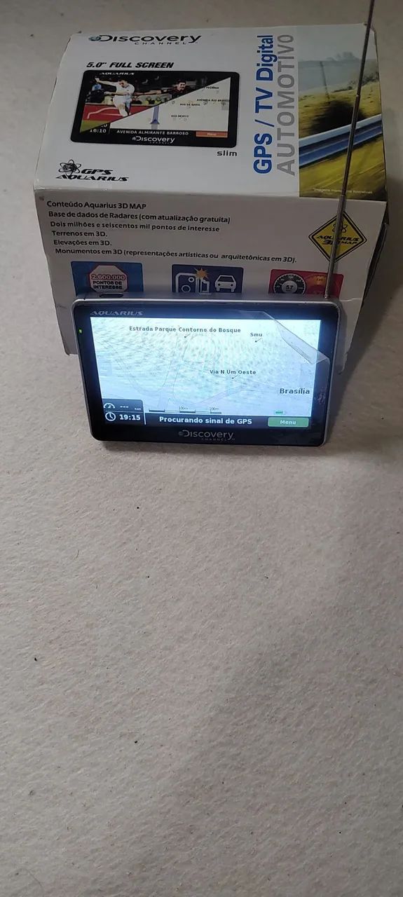 GPS Discovery Aquarius 5.0 Slim - TV Digital - Foto 3