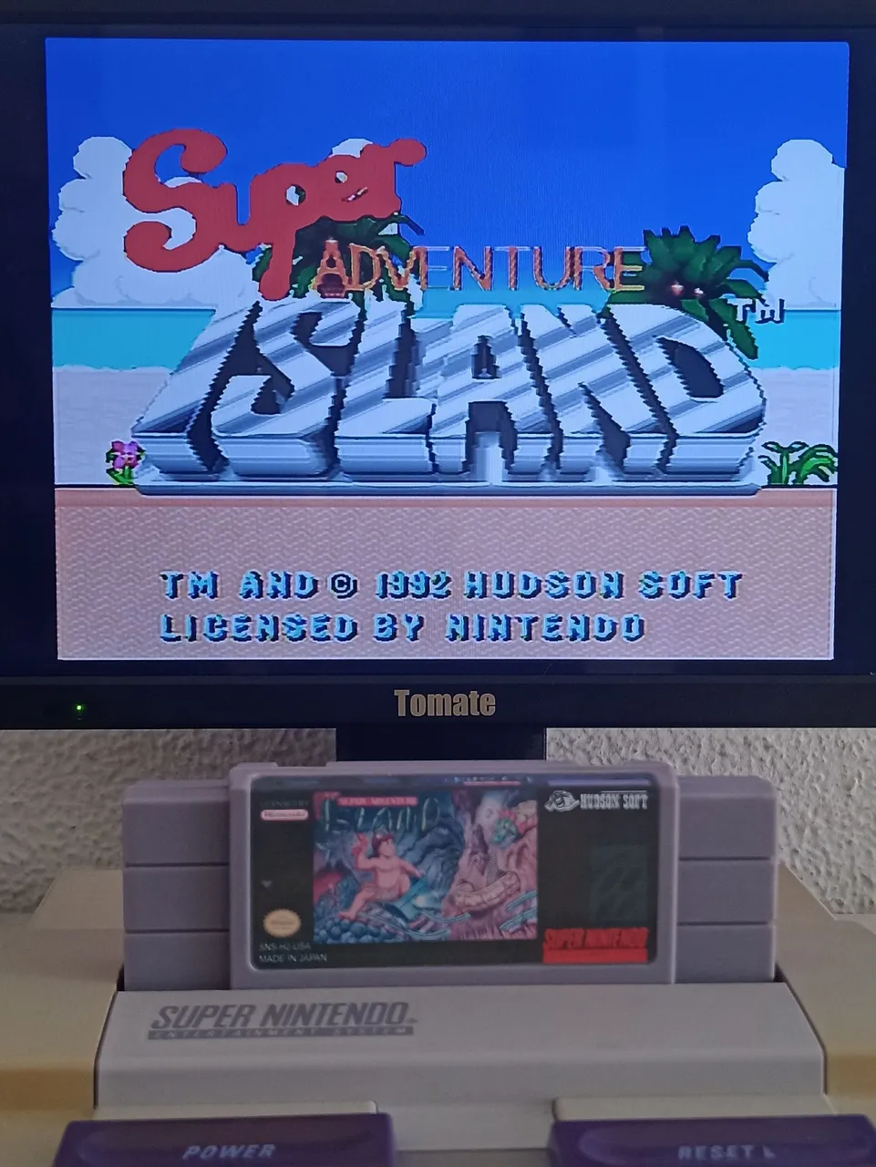 Super Adventure Island - Super Nintendo