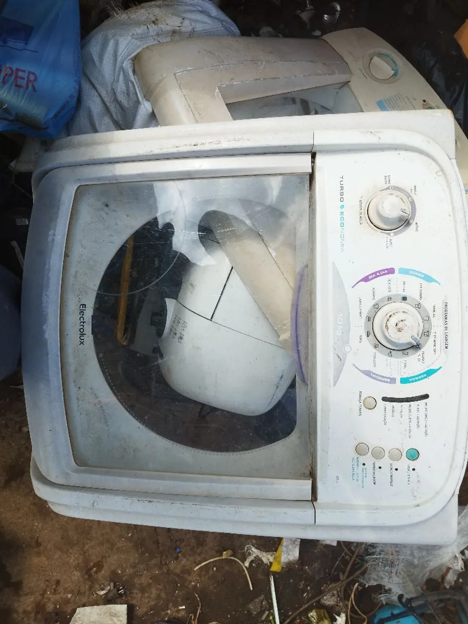 Painel da Lavadora Electrolux Turbo Economia 10kg