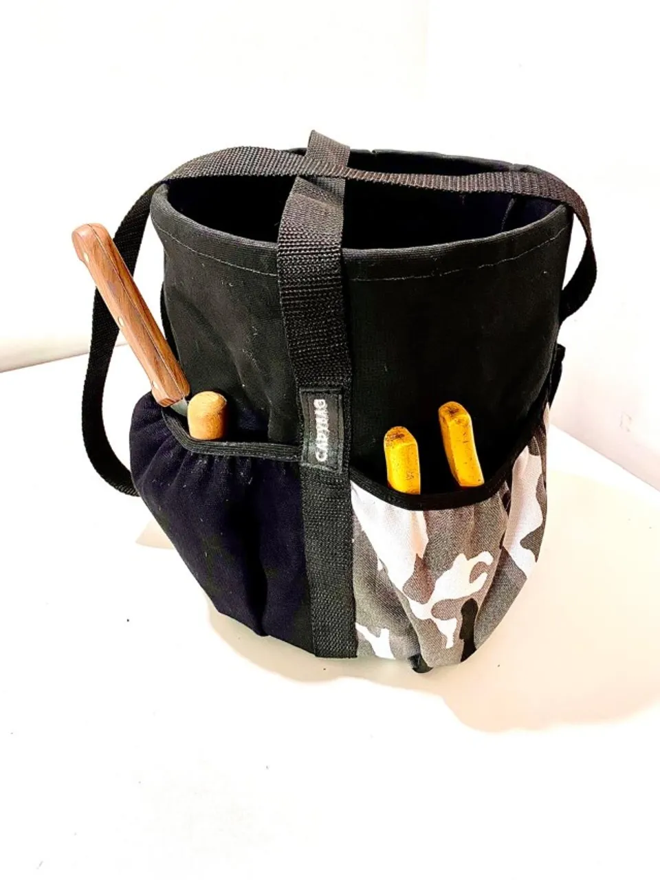 Bolsa de ferramentas - jardim em lona encerada