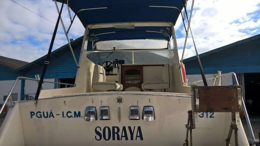 Barco 22 pés motor canadense - Foto 9