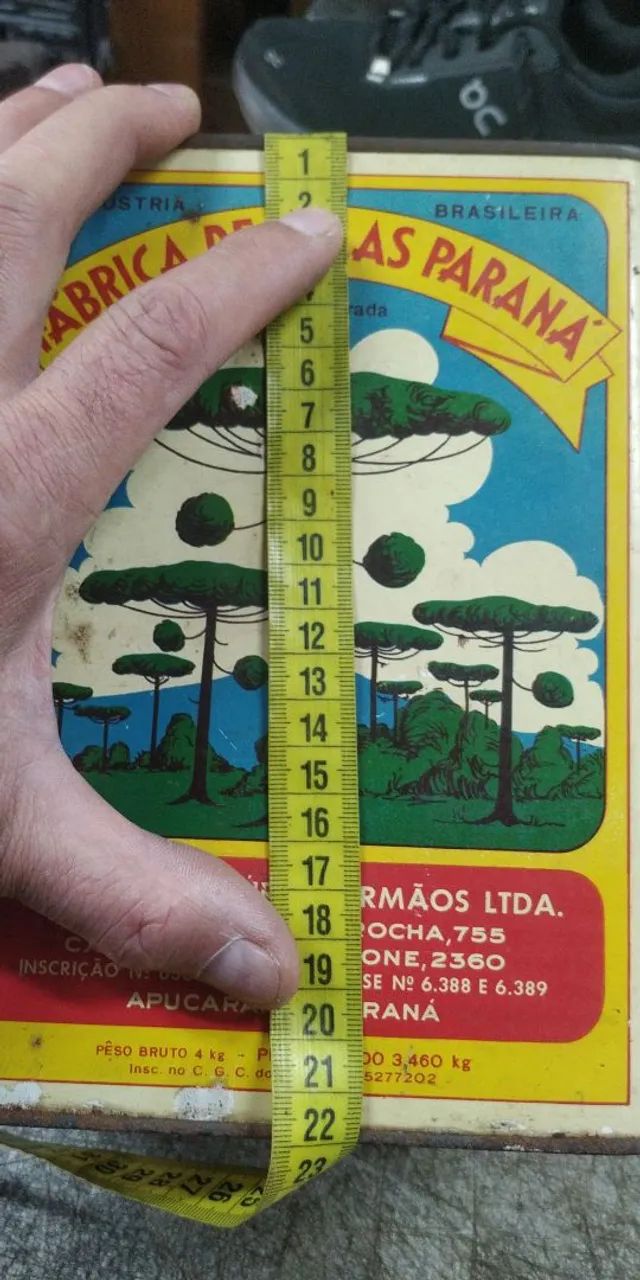 Lata antiga de balas Apucarana  - Foto 3