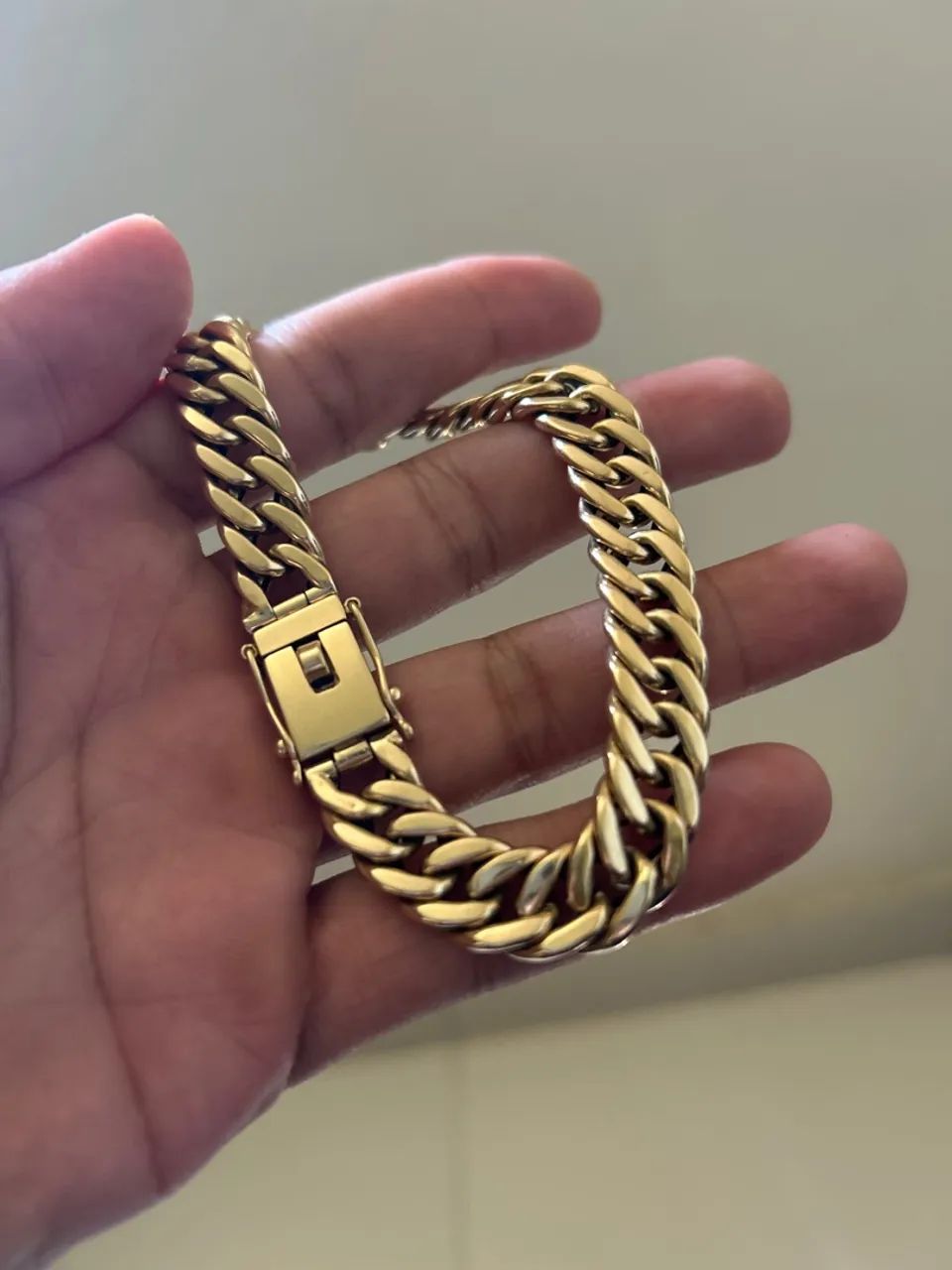 Pulseira MACIÇA 90g de ouro 18k