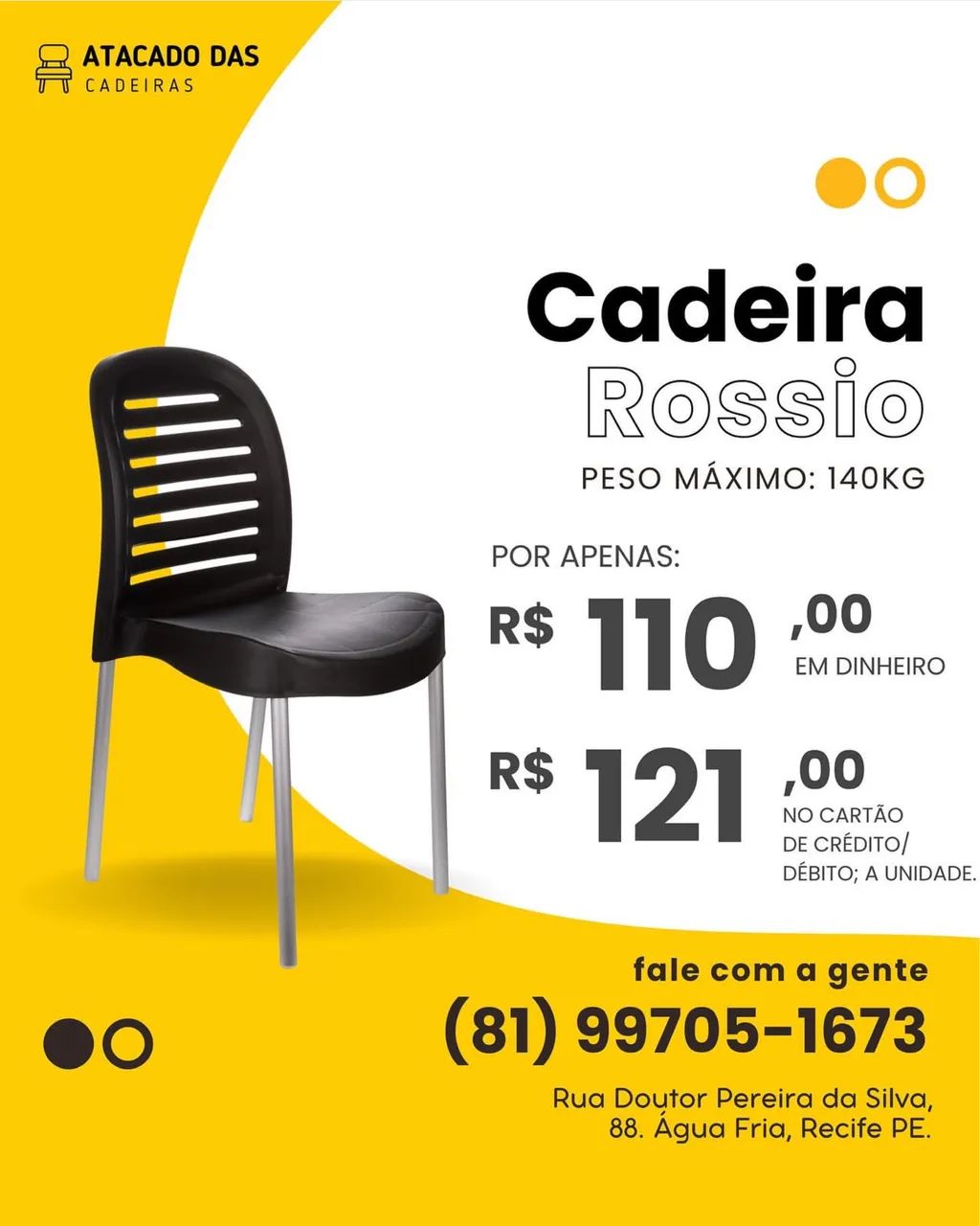 Cadeira com pé em alumínio é no atacado das cadeiras 