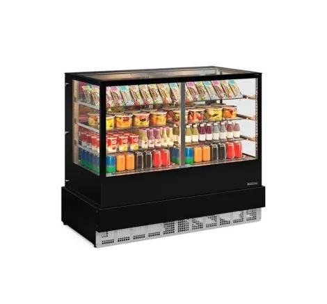 Vitrine Refrigerada Gelopar 1,50M - Linha Gourmet, Vidro Reto (GGer-150, 220V)
