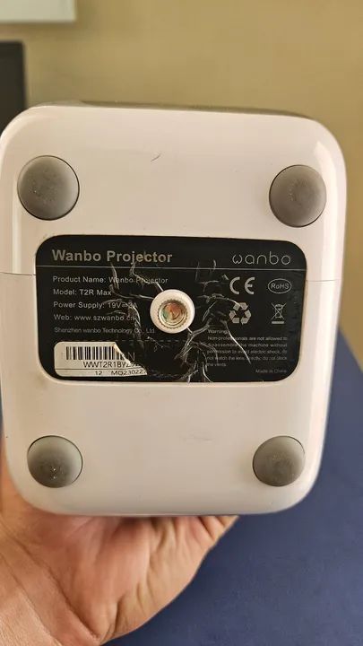Projetor Portátil Wanbo T2R Max - Foto 4