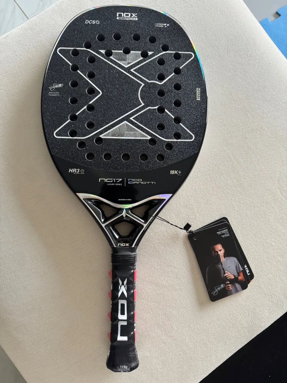 Raquete de Beach tênis Nox NG17 Nicolas Gianotti - 2025