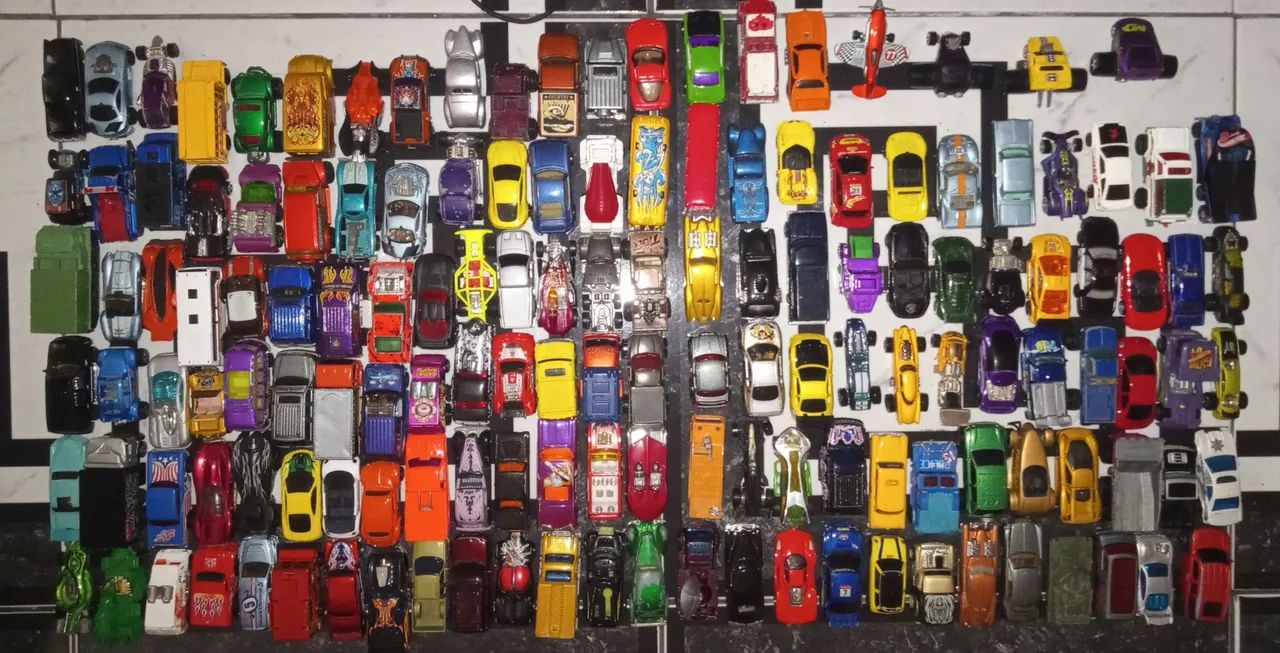 Coleção hot Wheels 