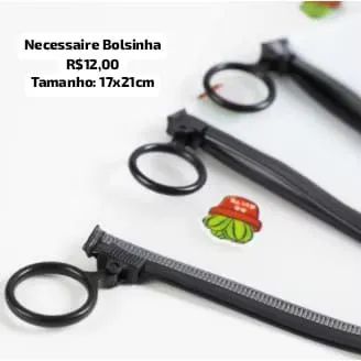 Necessaire Bolsinha Cactus - Foto 3
