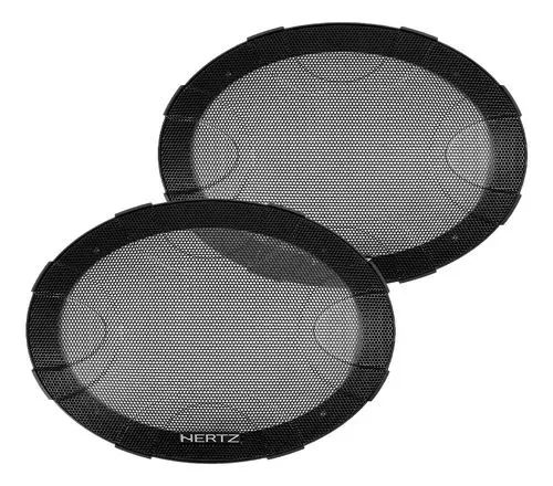 Par de Grades/telas Hertz 6x9 novas.